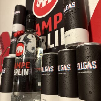 Follgas Energydrink Classic mit Mampe Vodka